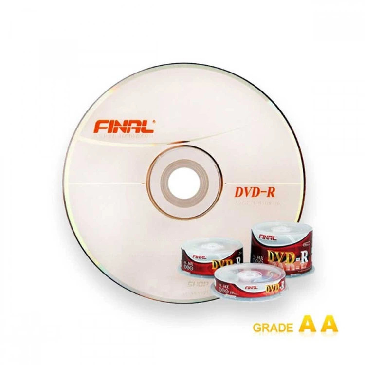 دی وی دی فینال باکس دار 50 عددی (FINAL DVD-R)