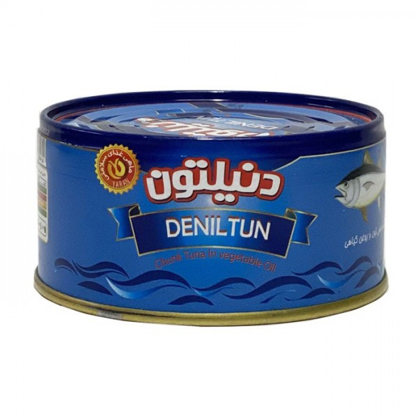 کنسرو ماهی تن در روغن 180 گرمی دنیلتون
