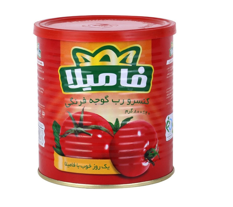 رب گوجه فرنگی 800 گرم فامیلا
