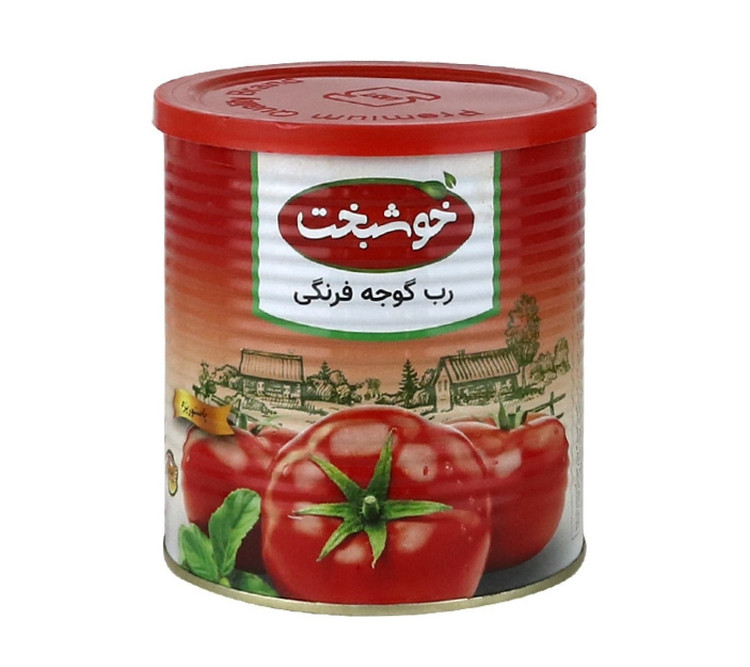 رب گوجه فرنگی 800 گرم خوشبخت