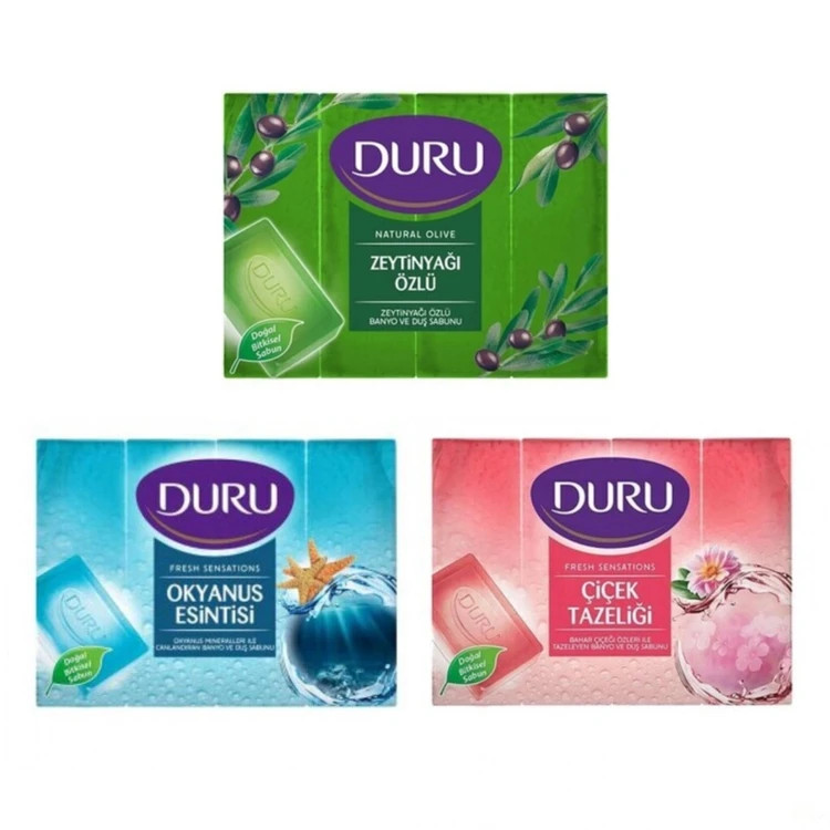 صابون دورو زیتون مدل DURU NATURAL OLIVE بسته 4 عددی
