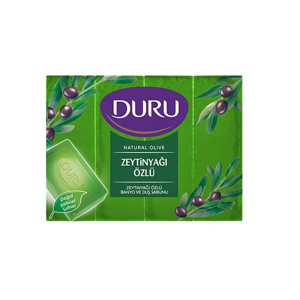 صابون دورو زیتون مدل DURU NATURAL OLIVE بسته 4 عددی