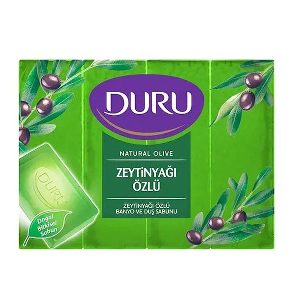 صابون دورو زیتون مدل DURU NATURAL OLIVE بسته 4 عددی
