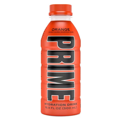 نوشیدنی ورزشی طبیعی 500 ml هیدراته پرایم (PRIME) ویتامینه انرژی زا با طعم پرتقال(مرکبات)