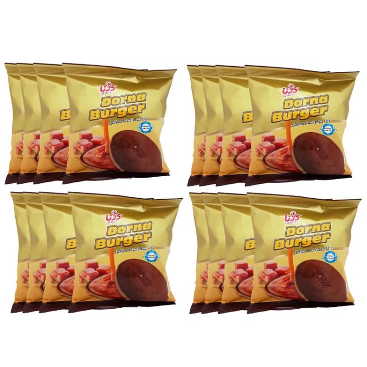 کیک درنا برگر کرم کارامل ۴۰ گرم
