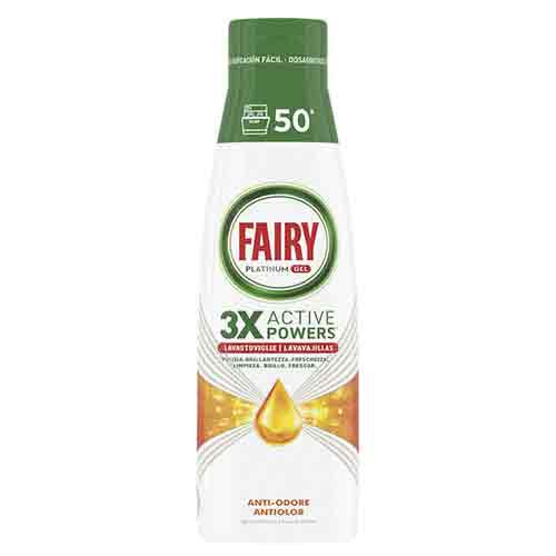 ژل ماشین ظرفشویی فیری با رایحه مرکبات 50 بار مصرف